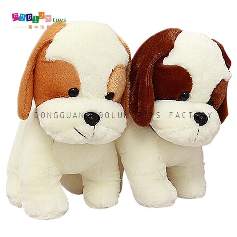 (FL-240) Plush Toy Supplier; Simulation Plush & Stuffed Dog Children Toy