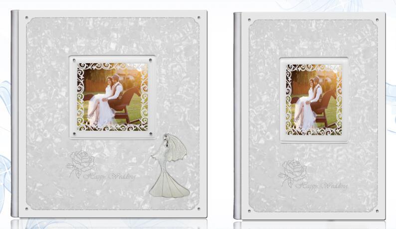 Wooden Crystal Photo Album Cover