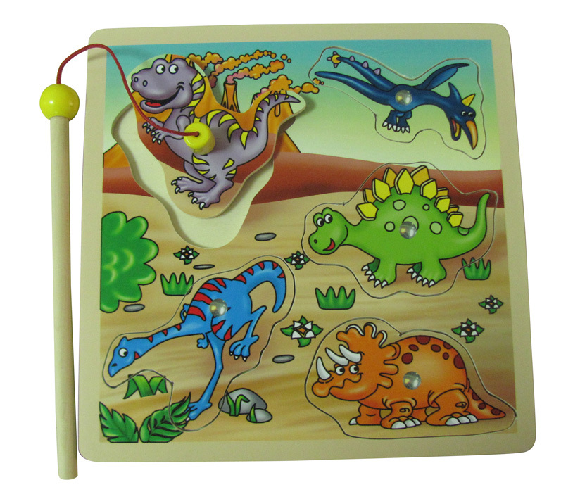 Fishing Wooden Puzzle Wooden Toys (34395)