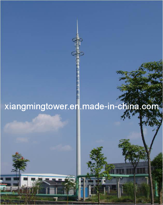 Steel Tower GSM Telecommunication Tower