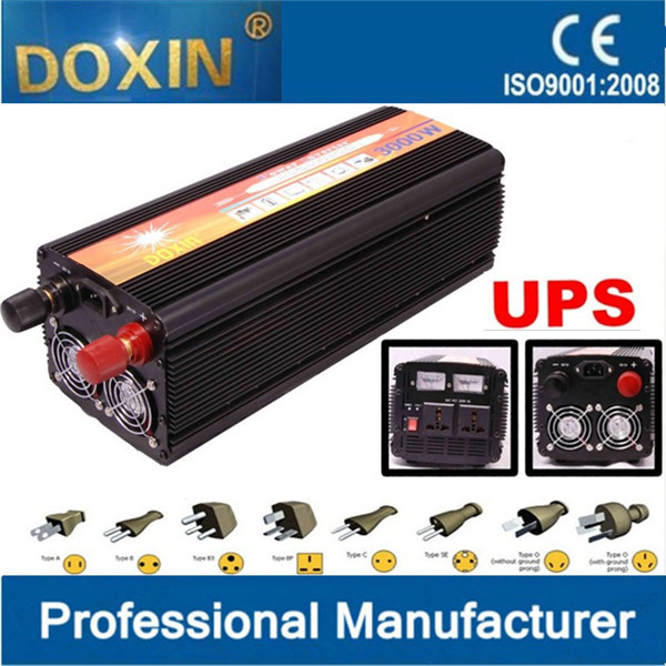 Quality Doxin 3000watt Modified Sine Wave UPS Inverter with Charger