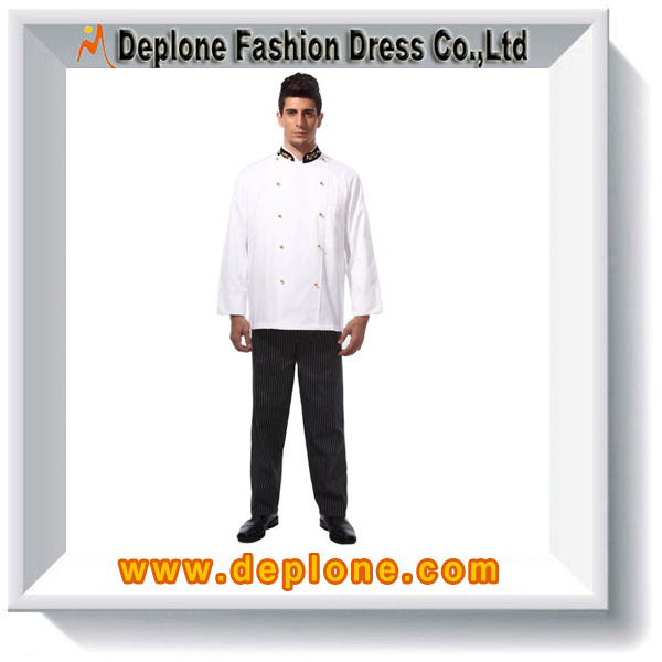 Chef White Cook Workwear Uniform (CF313)