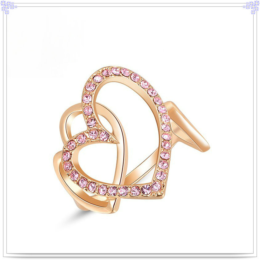 Fashion Accessories Crystal Jewelry Alloy Ring (AL0008G)