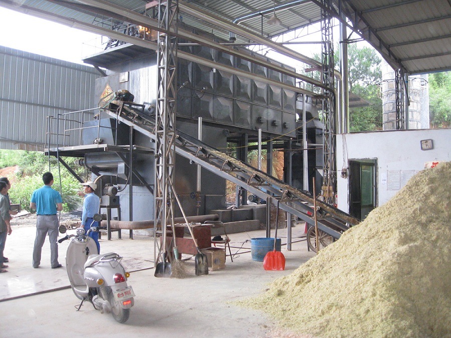 Full Automatic Controlled Wood Chip Steam Boiler