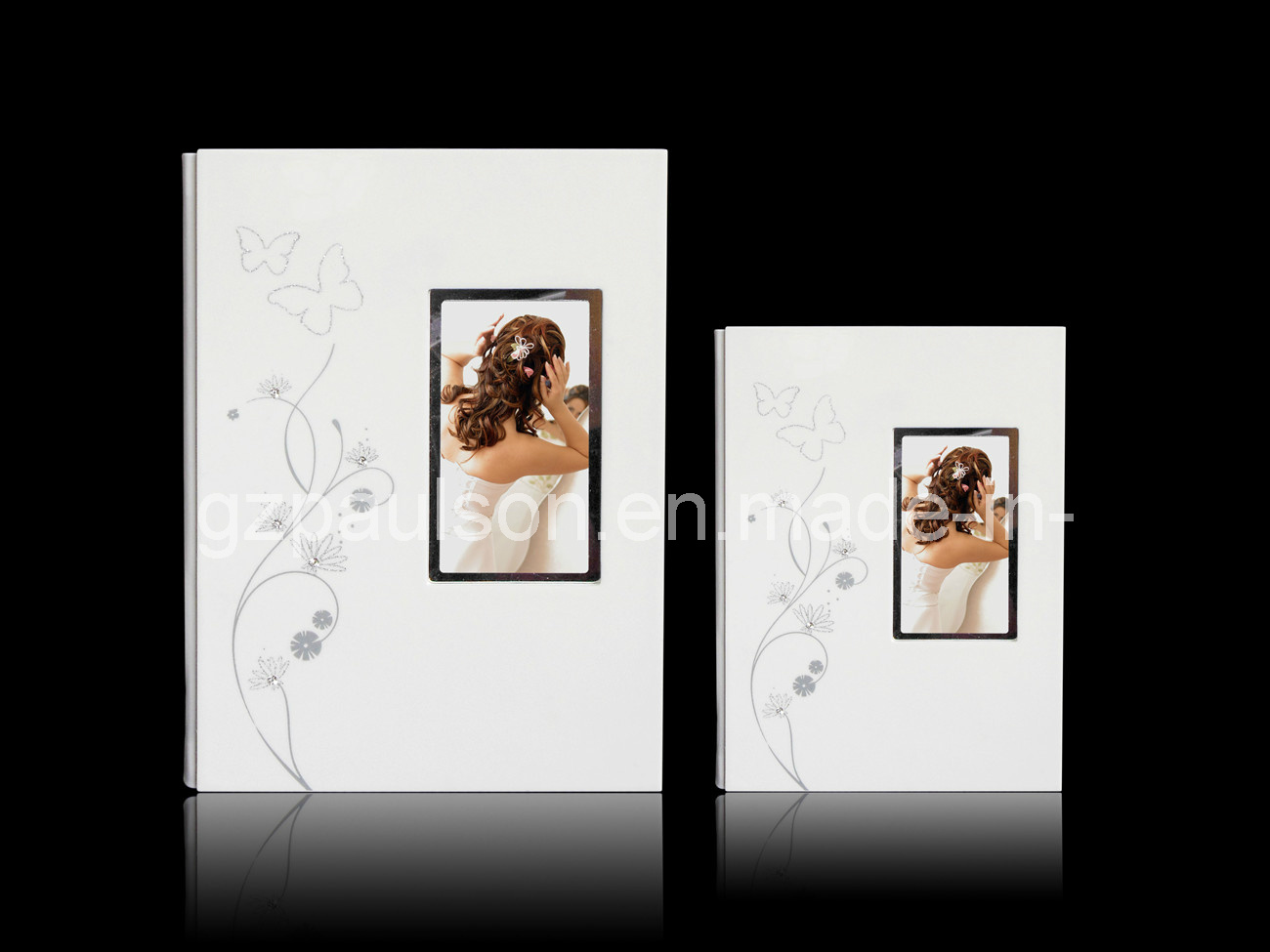 Crystal Wooden Photo Album Cover in A4 A5 Size (1203#)