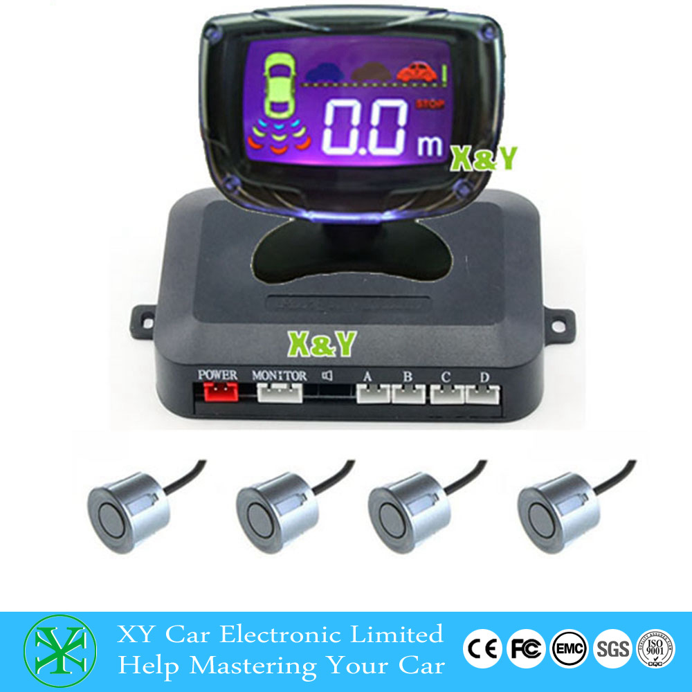 4/6/8 LCD Display Voice Reminding Parking Sensor System Sensor (XY-5206)