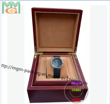 High End Custom Logo Packing Wooden Watch Box
