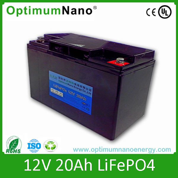 Lithium 12V Rechargeable 20ah Battery Pack
