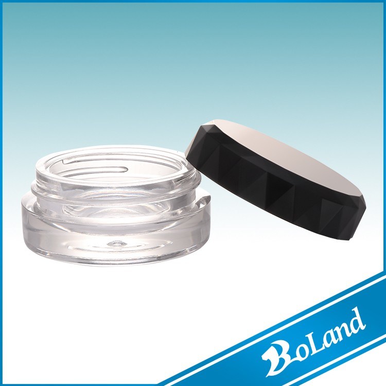 (T) Plastic Cream Jar Foundation Box for Loose Powder