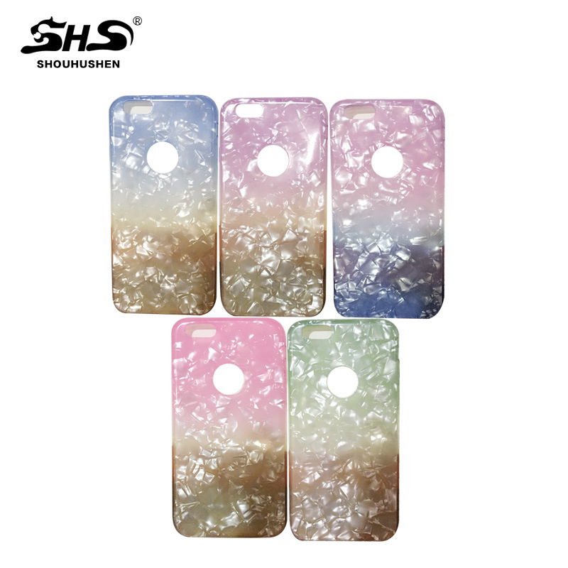 Mobile Phone Case TPU Marble Pattern Cover Case