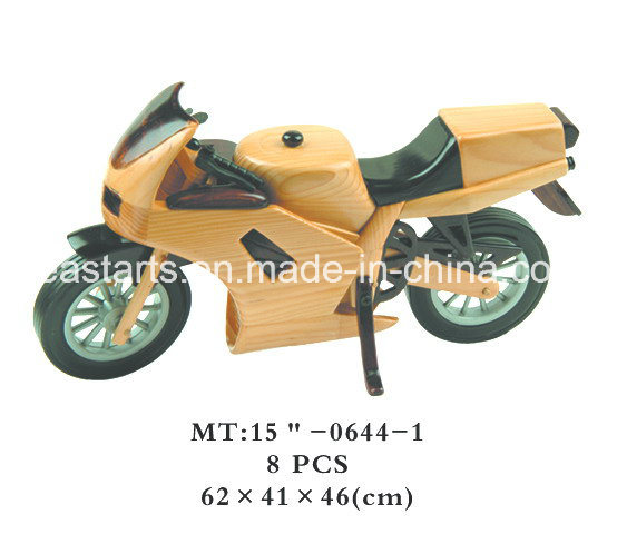 Promotion Gift for Customize Wooden Toy Motorcycle Model