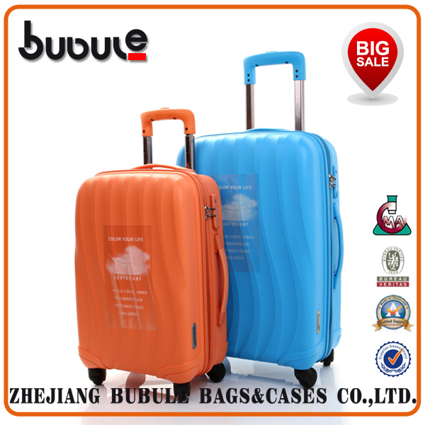 New Style PP Luggage with Zipper, Rolling Luggage, Trolley, Fashion Bag, Travel Bags, Women Bag, Hardside