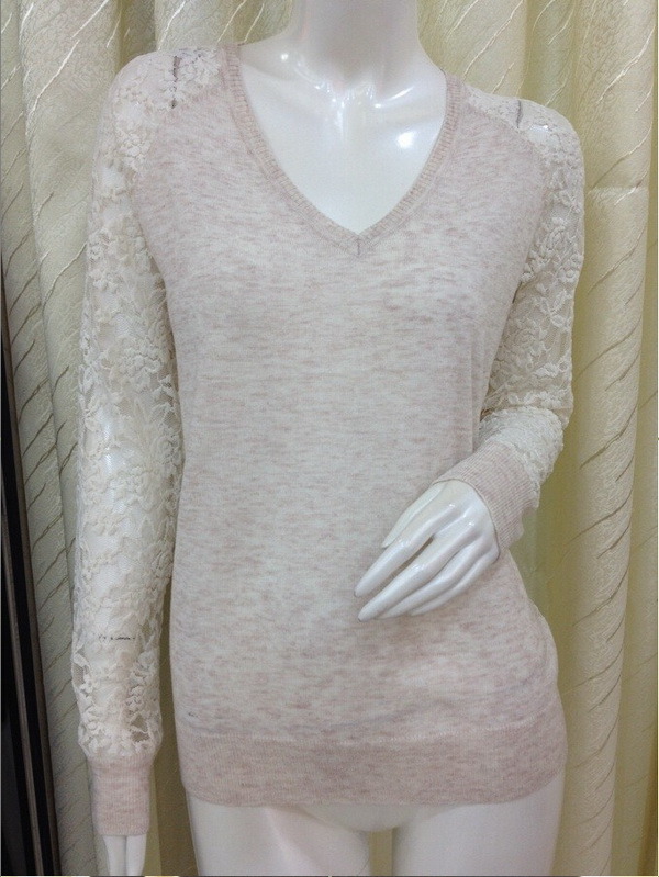 55%Polyester 20%Acrylic 20%Nylon 5%Wool, Women Fashion Sweater (26441)