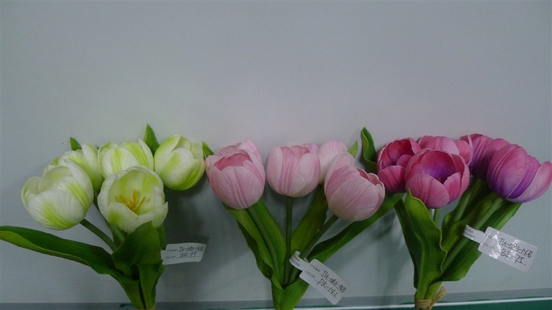Real Touch Tulips Bunch