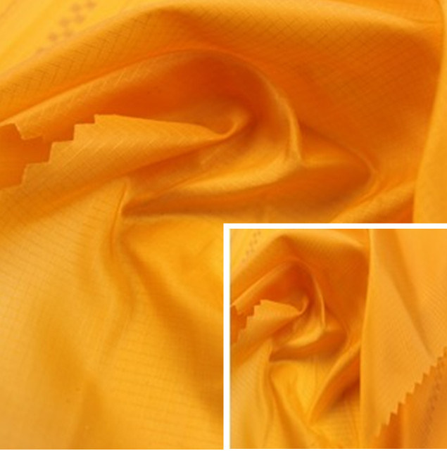 Garment Fabric (0.15 nylon taffeta floating grid textile) (WJ-KY-100)