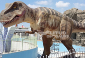 12m Long T-Rex Silicon Rubber Dinosaur King