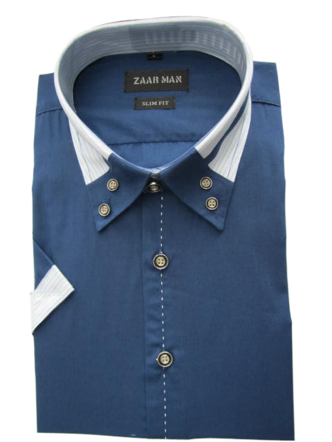Men Customized Casual Shirt with Tie, Pocket, Box Packing Supplied