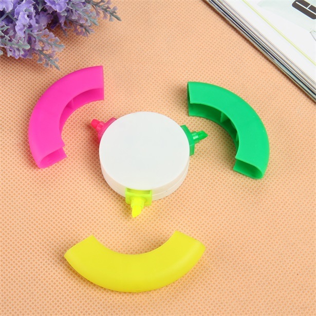 3 Colors Promotional Highlighter Gift Pen