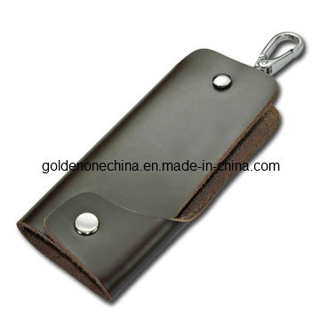 Genuine Cowhide Leather Key Wallet