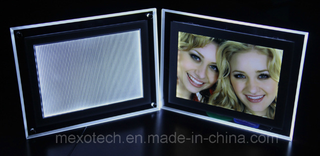 LED Picture Frame Crystal Light Boxes (CST01-A5L-01)
