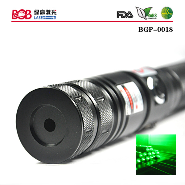 Hand-Held Green Laser Torch with Safety (BGP-0018)