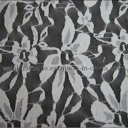 High Quality Stretch Nylon Lace Fabric (1055)