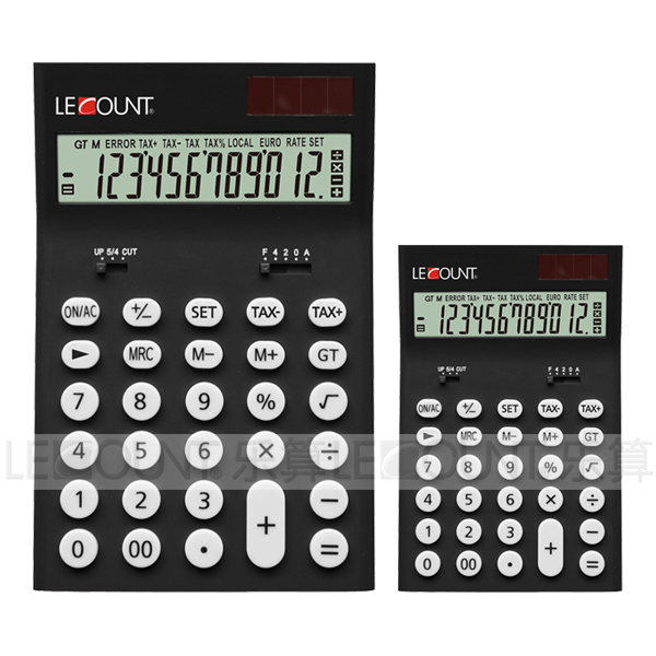 12 Digits Dual Power Tax Calculator with Large Area for Logo Printing (CA1175T)