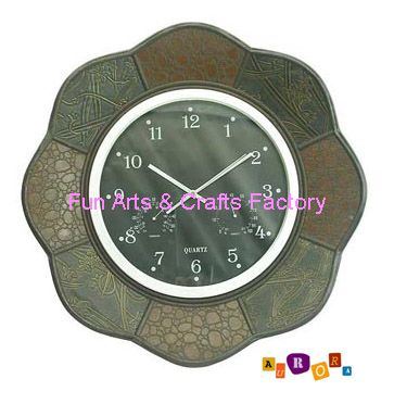 Wooden Box-Antique Art and Craft-Clock (FT10557)