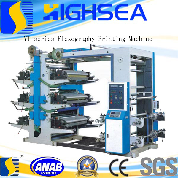Hs Best Price 6 Colour Carton Printing Machine