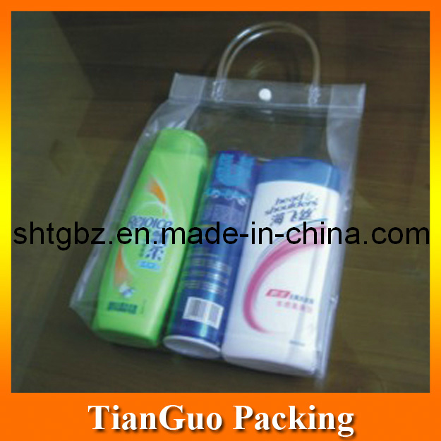 Customized PVC Clear Plastic Bags for Cosmetics
