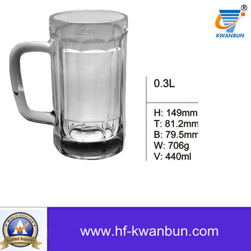 High Quality Class Beer Cup Holder Mug Glassware Kb-Hn091
