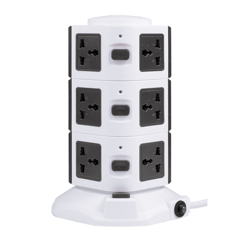 Comercial Outlet Universal, USB Power Strip, Electrical Socket with USB