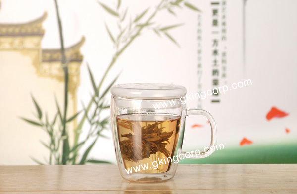 Double Wall Glass Cup (GK012029)
