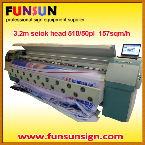 Infiniti 3.2m Canvas Printing Machine (8 Seiko head, fast speed to 157sqm/h)