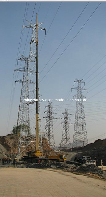 220kv Electric Power Transmission Angle Steel Tower