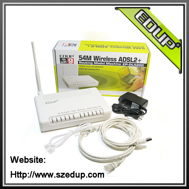 Wireless ADSL Broadband Router (EP-DL520G)