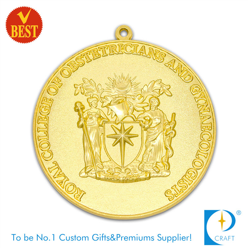 Custom Gold Metal Marathon Racing Medal (KD-0195)