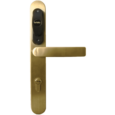 Electronic Waterproof Door Lock with Mechanical Cylinder