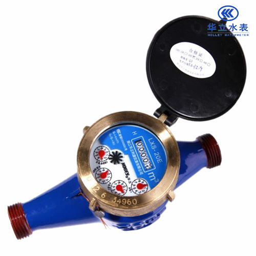 Vane Wheel Liquid Sealed Water Meter (DN15-DN40 LXS-15E ~ LXS-40E)