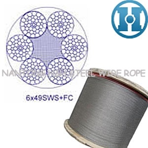 Line Contacted Steel Wire Rope (6X49SWS+FC)