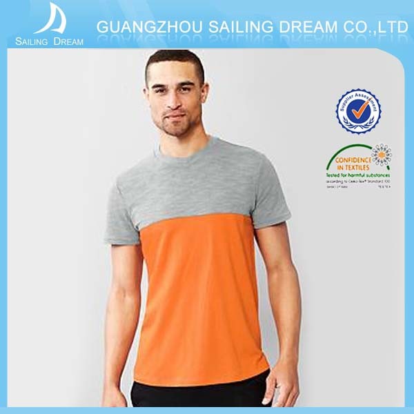 2015 Custom High Quality 100% Cotton T Shirt for Men