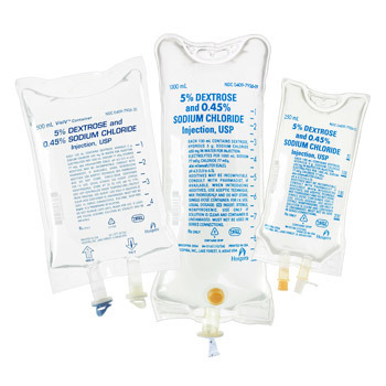 GMP Certified Dextrose and Sodium Chloride Injection