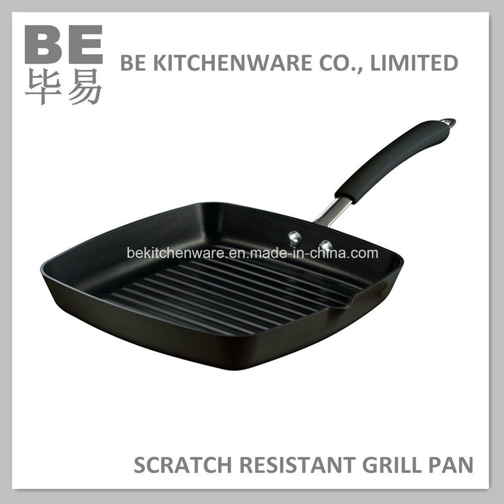 Aluminum Die-Casting Square Grill Pan (BE-16002)