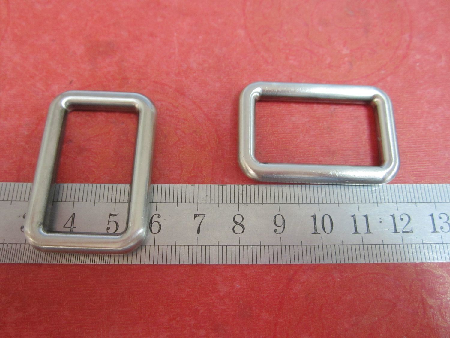 High Quality Metal Bag Rectangle Shape Ring Buckle