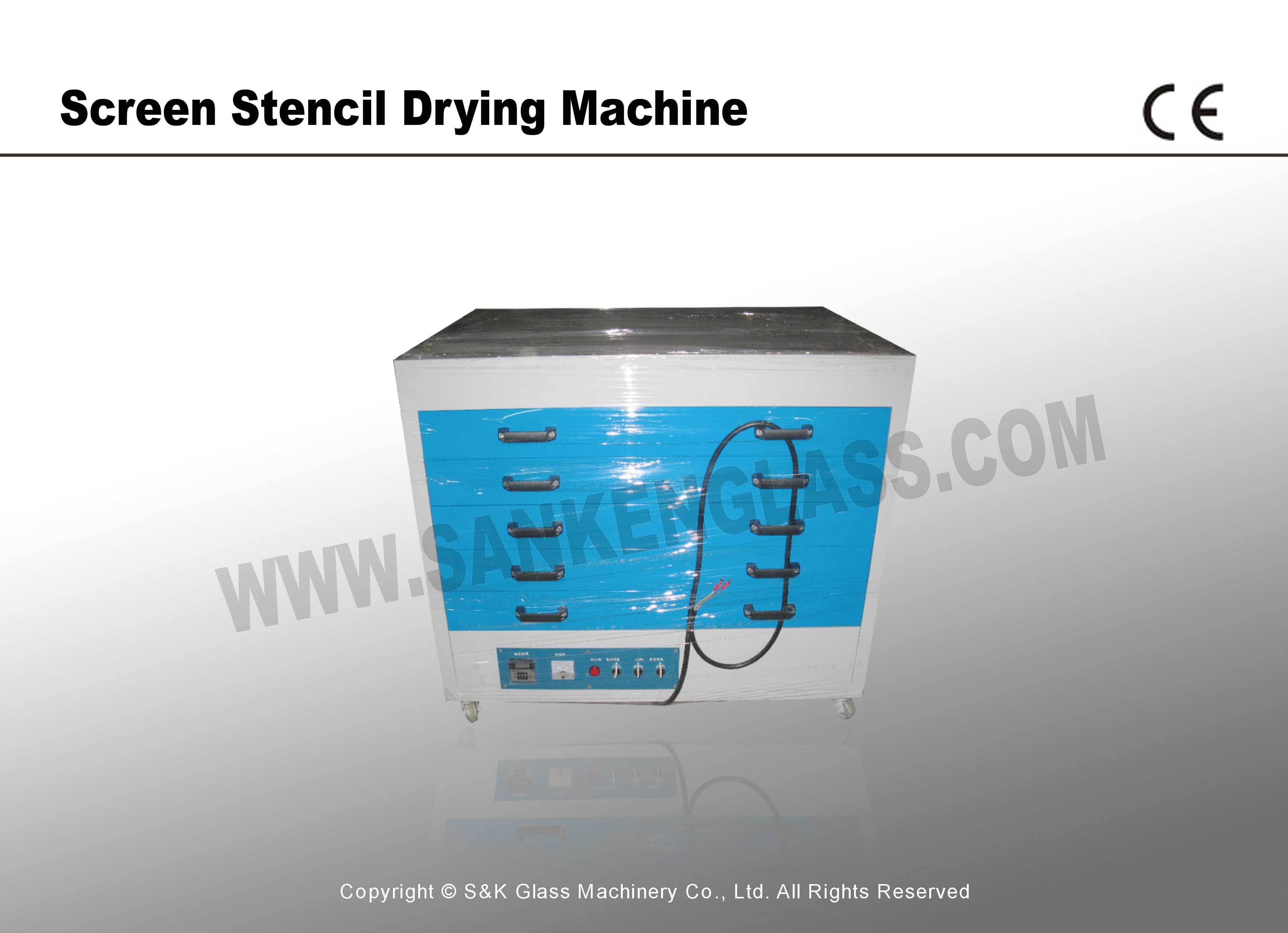 Silk Screen Stencil Drying Machine