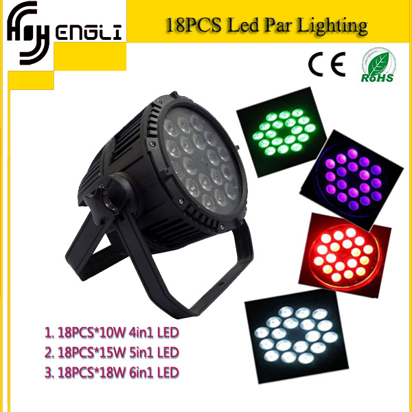 18PCS Outdoor Light LED PAR for Stage Lighting (HL-029)