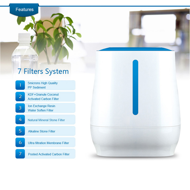 Healthy 7 Stages UF Water Dispenser for Table Top