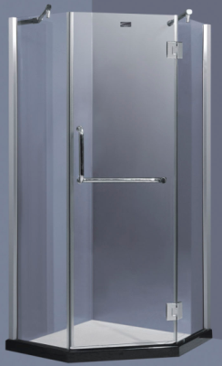 Safety Glass Simple Shower Door