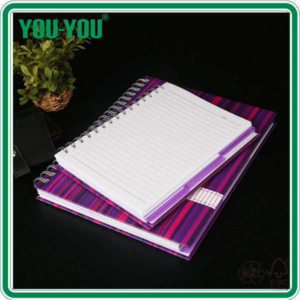 Custom PP Spiral Notebook with Dividers
