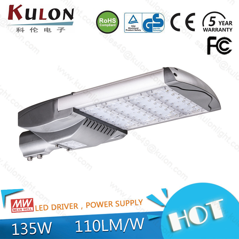 Dimmable 135W LED Street Light with Meanwell Driver